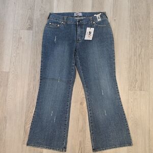 Avenue Blue Flare Jeans